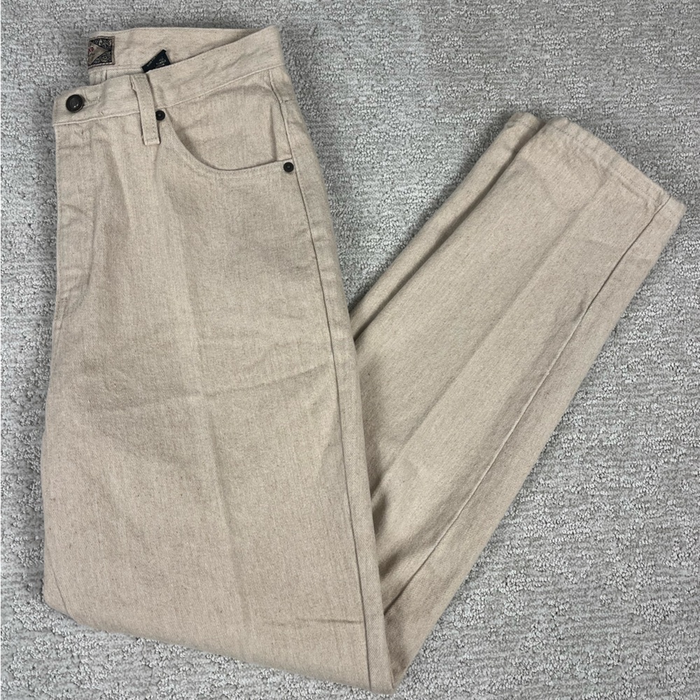 Vintage EXP Women's Straight Leg Jeans - Tan